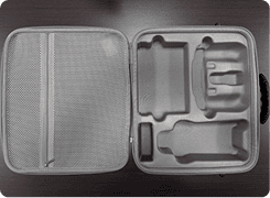 Zippered Mesh Organizer Pocket