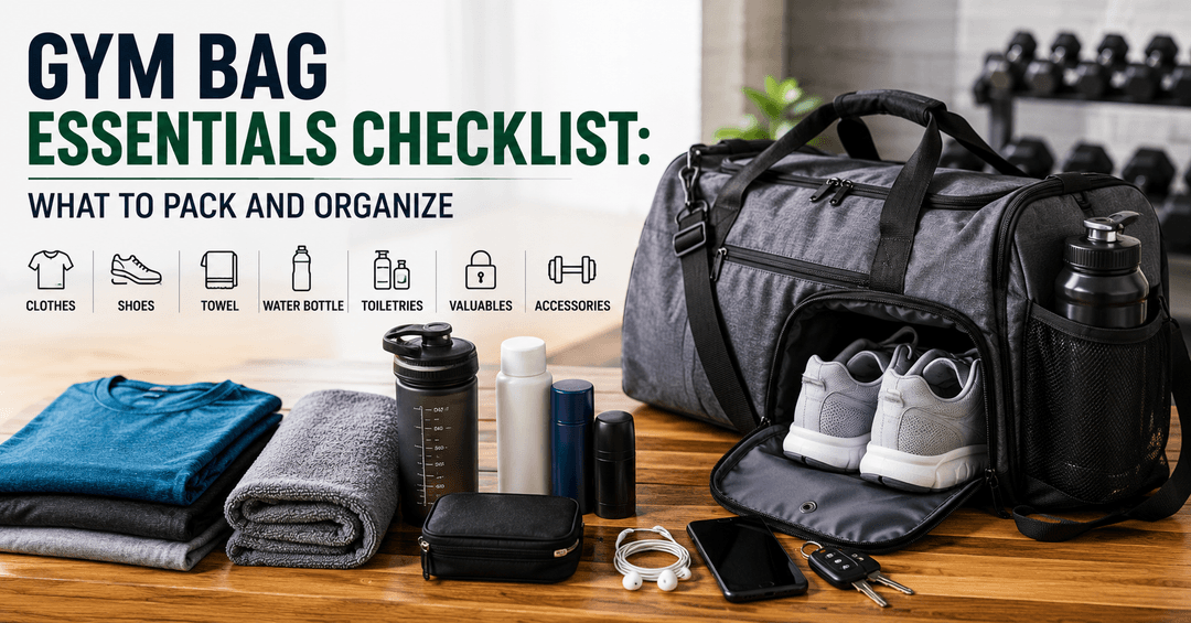 Gym Bag Essentials Checklist: What to Pack and Organize