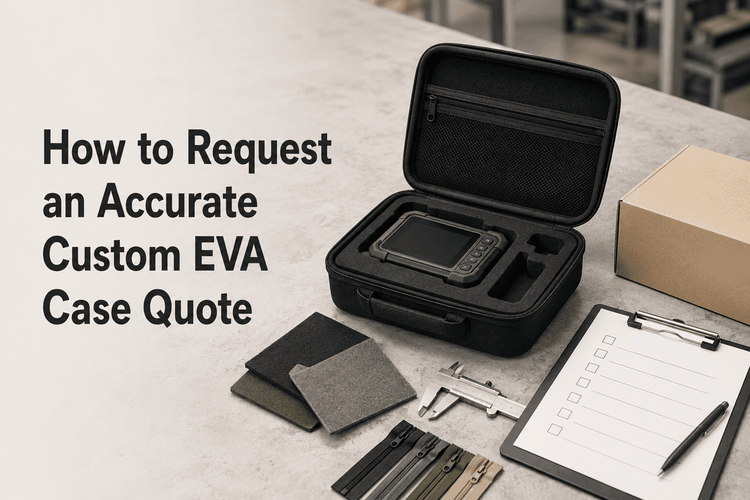 How to get an accurate quote for a custom EVA protective case: What materials should buyers prepare before taking samples?