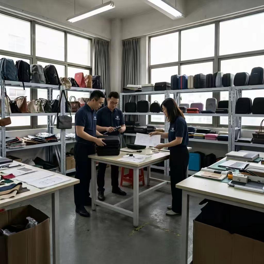 Pengtour cases and bags quality inspection