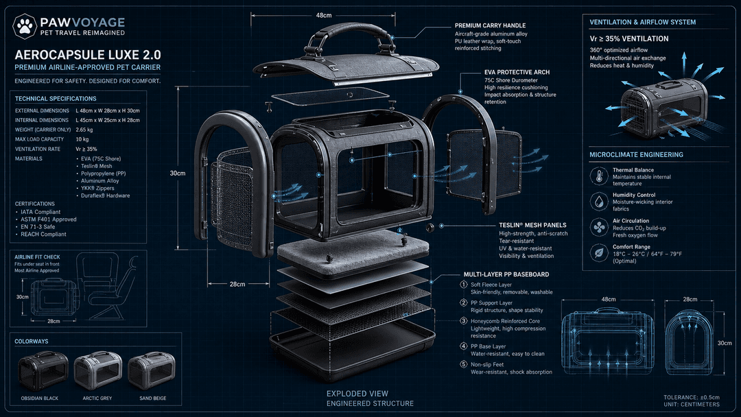 Custom Pet Carrier Engineering Breakdown: The B2B Guide to Structural Safety and Design