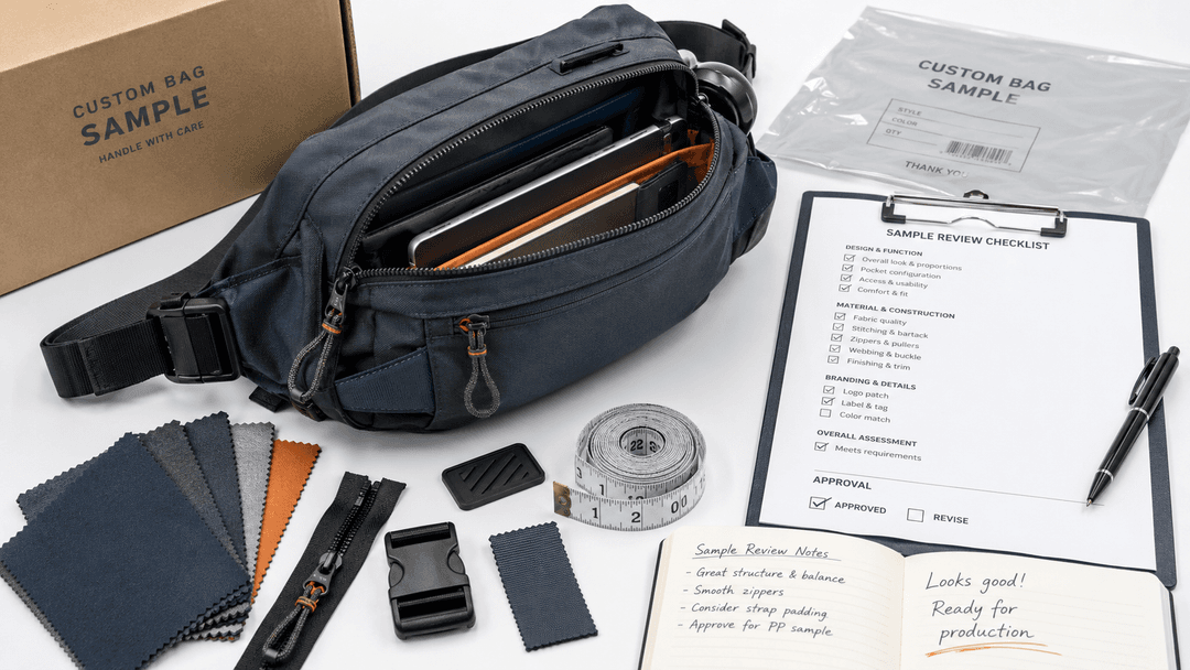 Custom Functional Bag Sample Approval Checklist: What to Check Before Mass Production