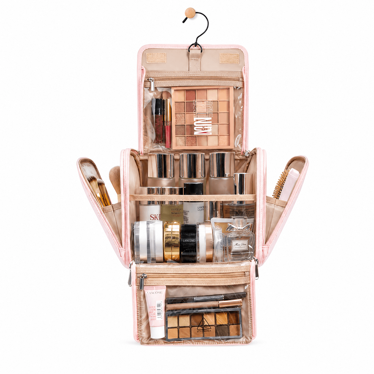 Custom Hanging Cosmetic Bag Manufacturer | OEM Travel Makeup Organizer