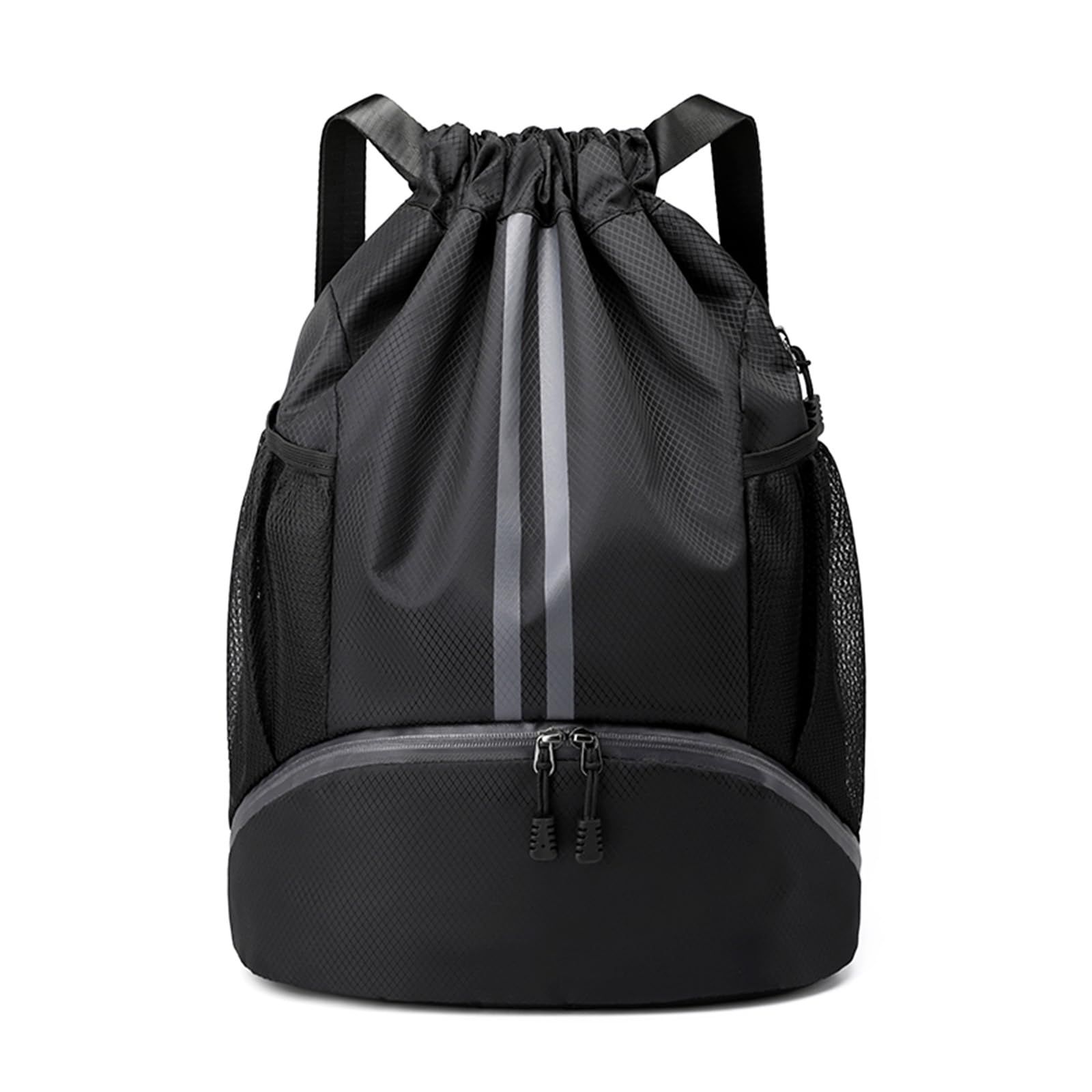 Custom Drawstring Sports Backpack with Shoe Compartment | OEM Gym Bag Manufacturer