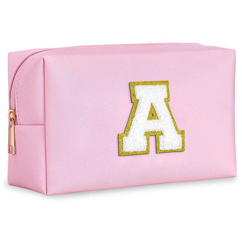 Custom Cosmetic Pouch Manufacturer | OEM Makeup Bag with Chenille Patch