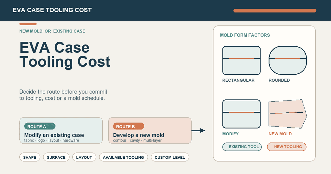 EVA Case Tooling Cost: How to Decide Between New Mold and Existing Case Development