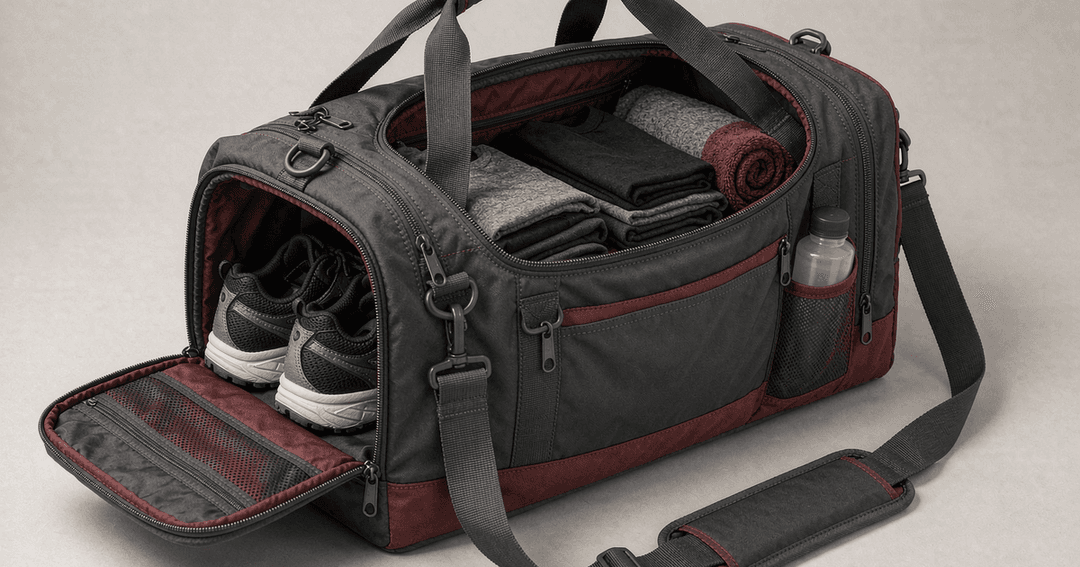 Gym Bag With Shoe Compartment: How to Specify the Layout Before Sampling