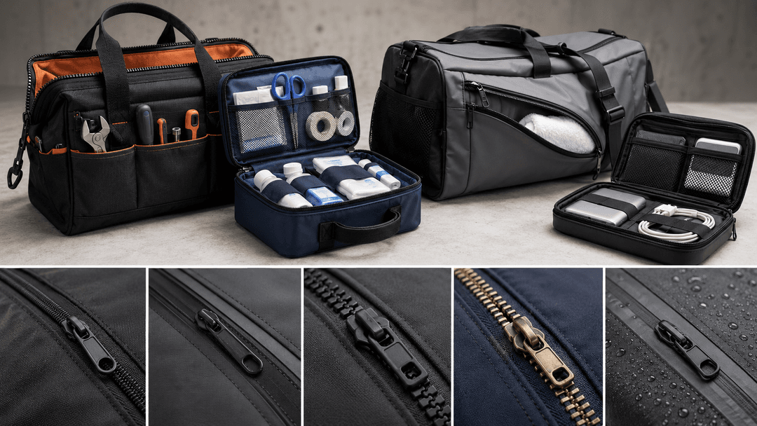 How to Choose Zippers for Custom Functional Bags
